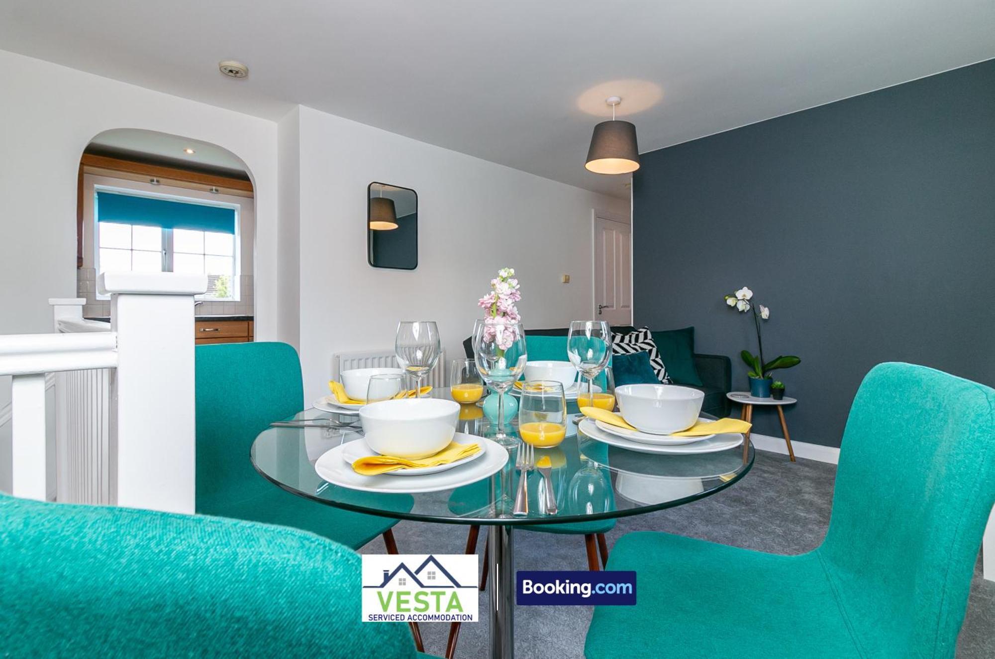Three Bedroom Apartment By Vesta Serviced Accommodation & Short Lets Hatfield With Free Parking Hatfield (Hertfordshire) Exterior foto